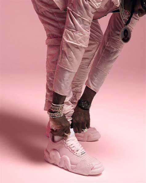 young thug dior shoes|Giuseppe Zanotti Launches Latest COBRAS Sneaker with Young Thug .